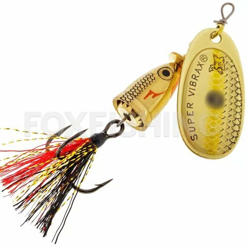 Блесна вращающиеся Blue Fox Vibrax Foxtail №1 4гр. #GSDX