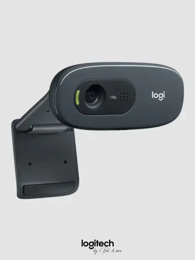 Веб-камера Logitech "HD Webcam C270", HD-качество, 720p, встроенный микрофон — фото 1