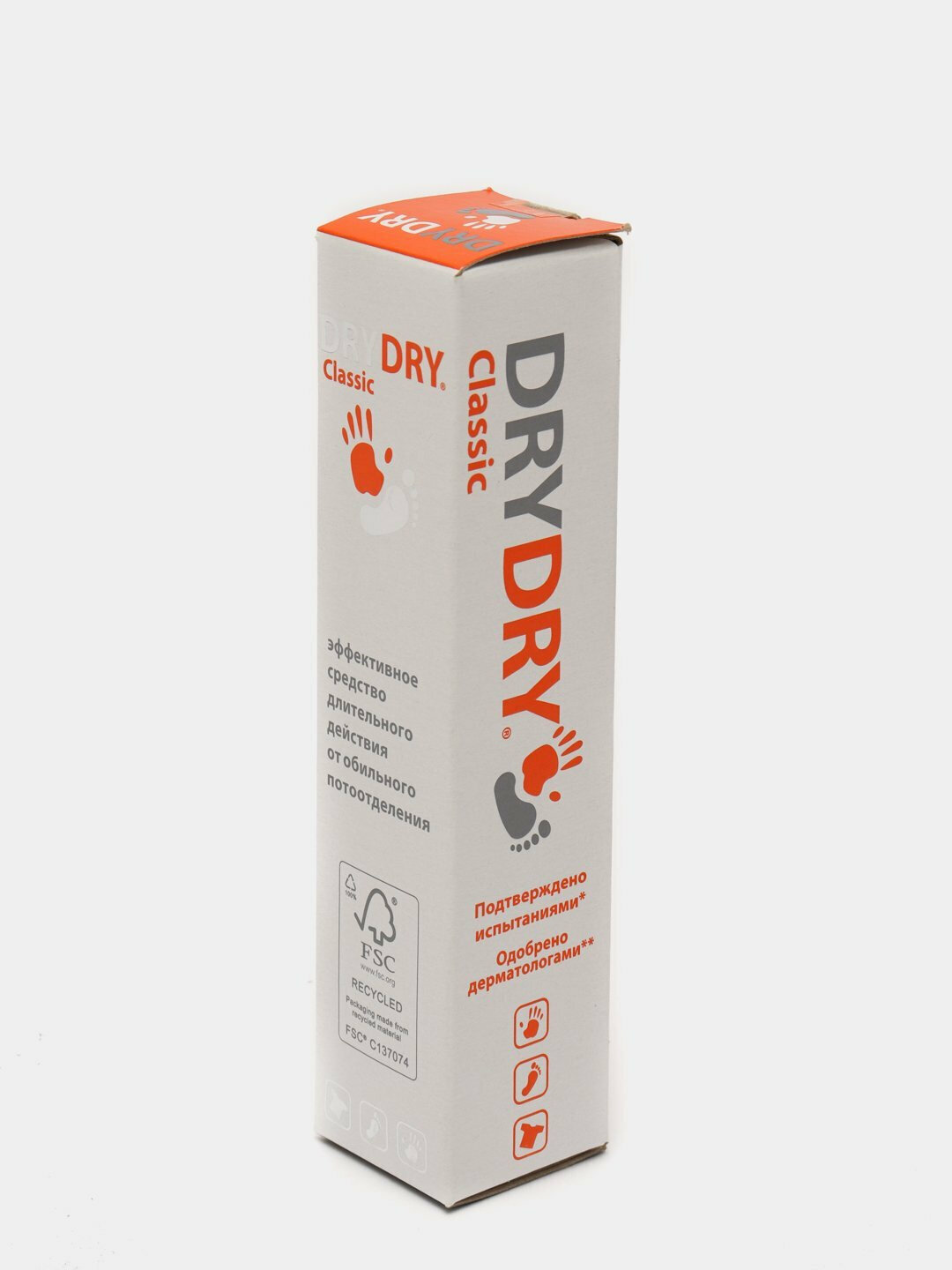 Дезодорант-антиперспирант Dry Dry Classic, против пота и запаха — фото 1
