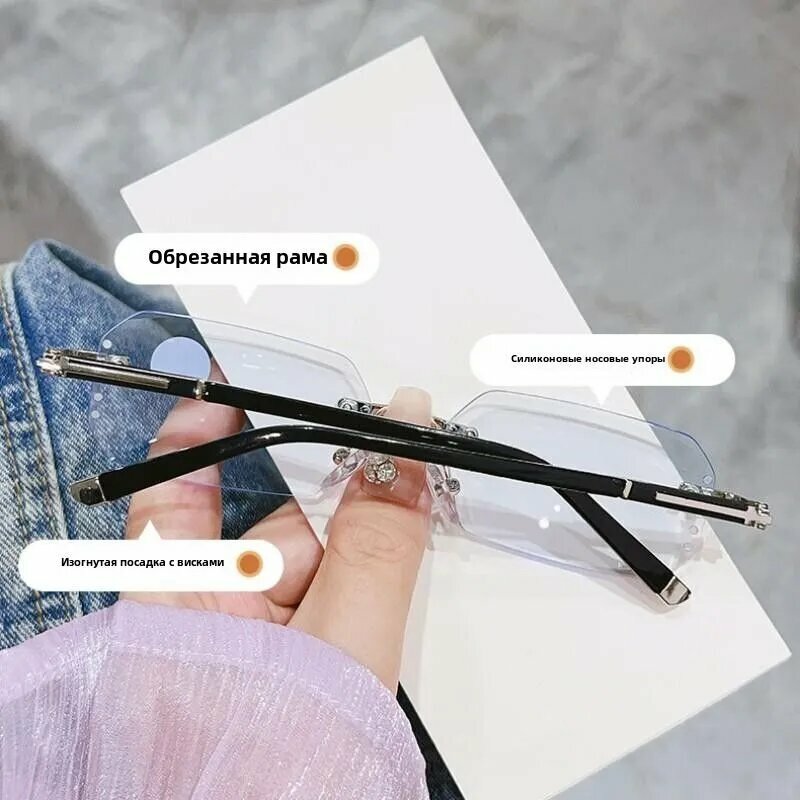 Очки Для Водителей И Рыболовов Очки для чтения с защитой от синего света +2.50 металлическая оправа ретро стиль унисекс дневные ПК линзы TR90