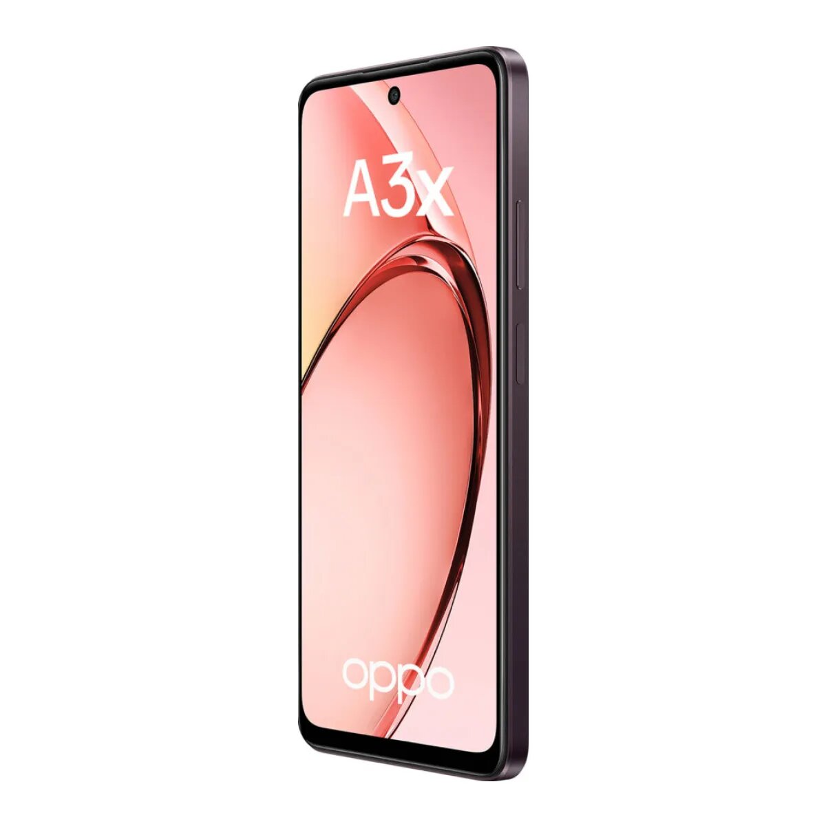 Смартфон OPPO A3x, екран смартфона имеет диагональ 6.67 и разрешение 1604 × 720 пикселей память 4ГБ/128ГБ красного цвета — фото 1