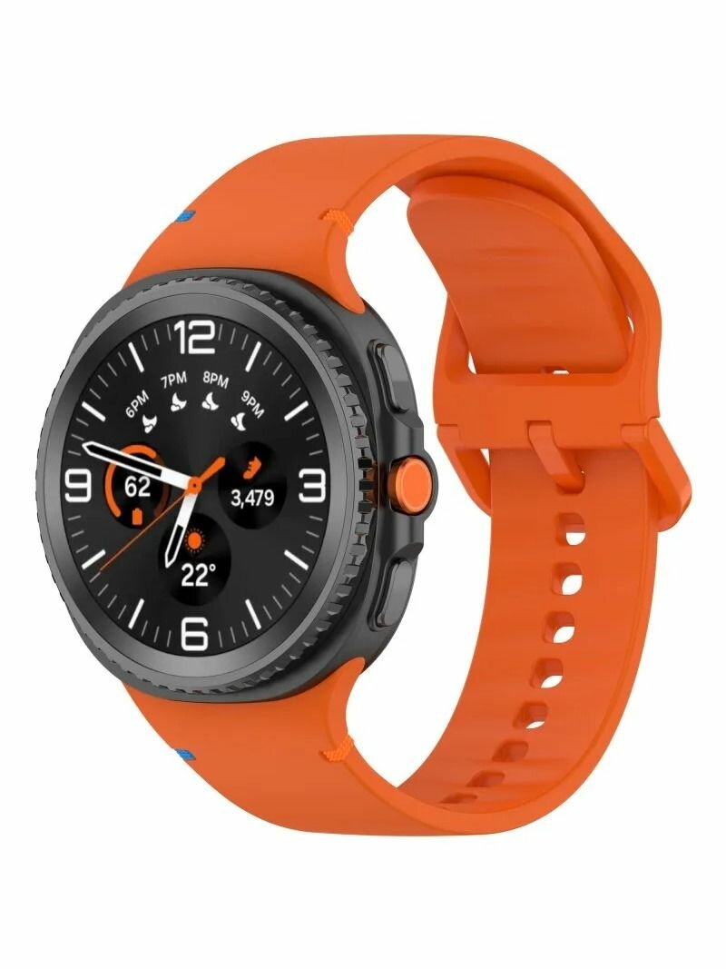 Силиконовый ремешок для Samsung Galaxy Watch 8 Classic ремешок для Samsung Galaxy Watch 8 40 мм 44 мм — фото 1