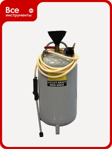 Изображение товара Пеногенератор WIEDERKRAFT 40 литров WDK-89840, Активно используется на автомоечных комплексах