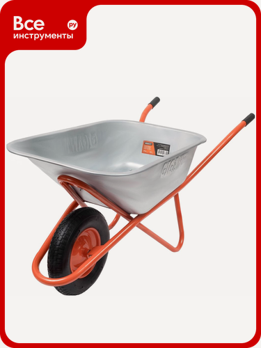 Изображение товара Строительная тачка Gigant 110 л, 200 кг, пневматические колеса WBC 200-1