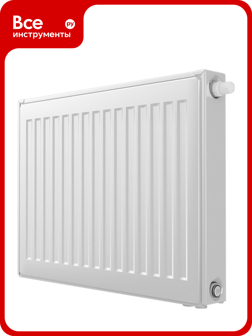 Панельный радиатор ROYAL THERMO VENTIL COMPACT VC22-300-700 RAL9016 НС-1191140