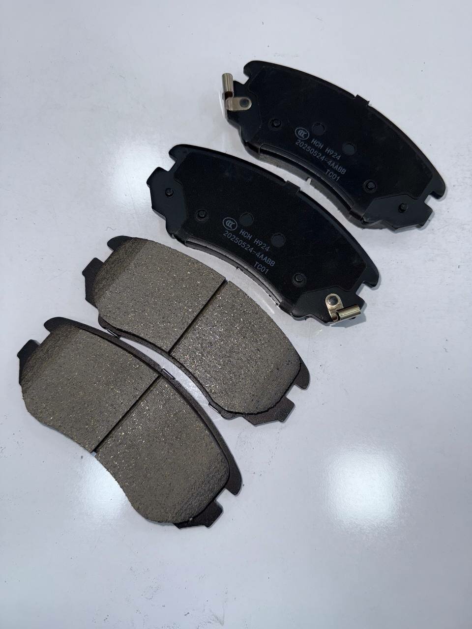 Тормозные колодки CHE MA CHI, передние, для Hyundai Sonata, 4 шт, черные — фото 1