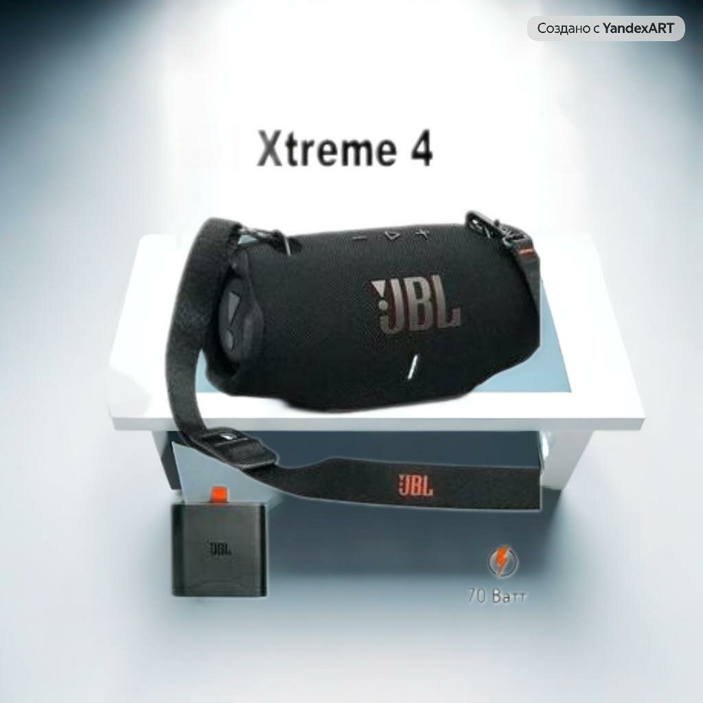Портативная колонка JBL "XTREME4", мощность 70 Вт, автономная работа до 24 ч, защита IP67