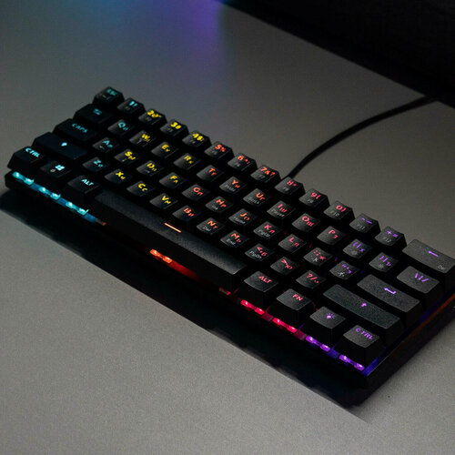 Изображение товара Механическая клавиатура CyberLynx BD61, с RGB-подсветкой, 61 клавиша