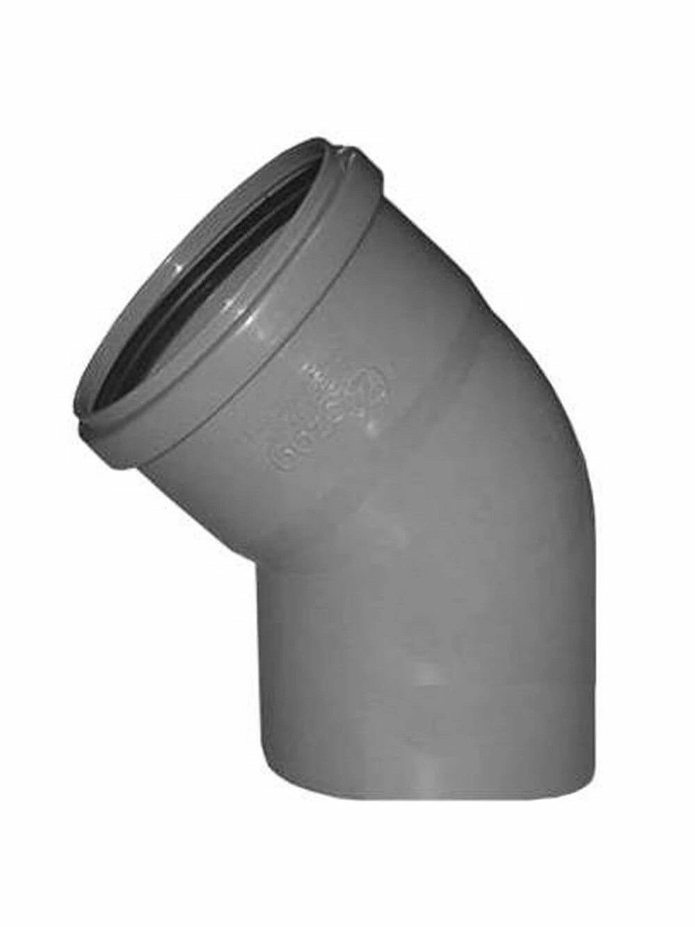 Отвод 110 67* канализационный Sinikon серая (внутренняя) - 2 шт.