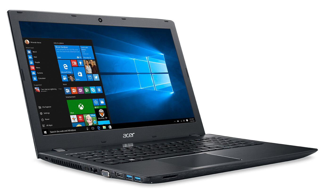 Б/у ноутбук Aspire E5-576 с Core i5, SSD 256 ГБ, RX130 2 ГБ, экран 15.6" – для учебы и работы