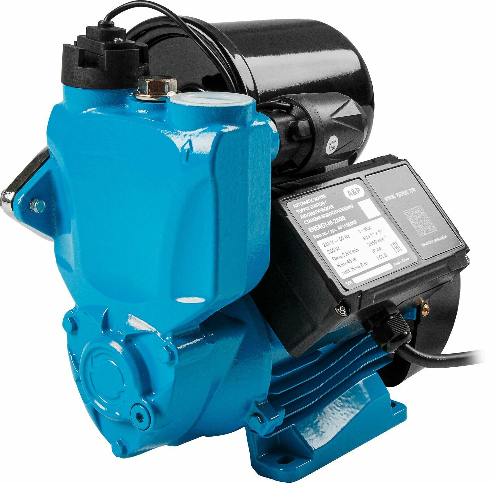 Насосная станция для чистой воды A&P Energy-III-3000 (AP118E003)