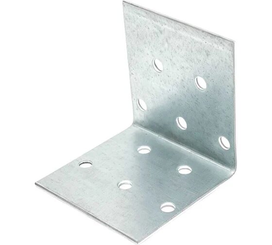 Крепежный уголок Gigant равносторонний 50x50x50х1.8 мм цинк 123880