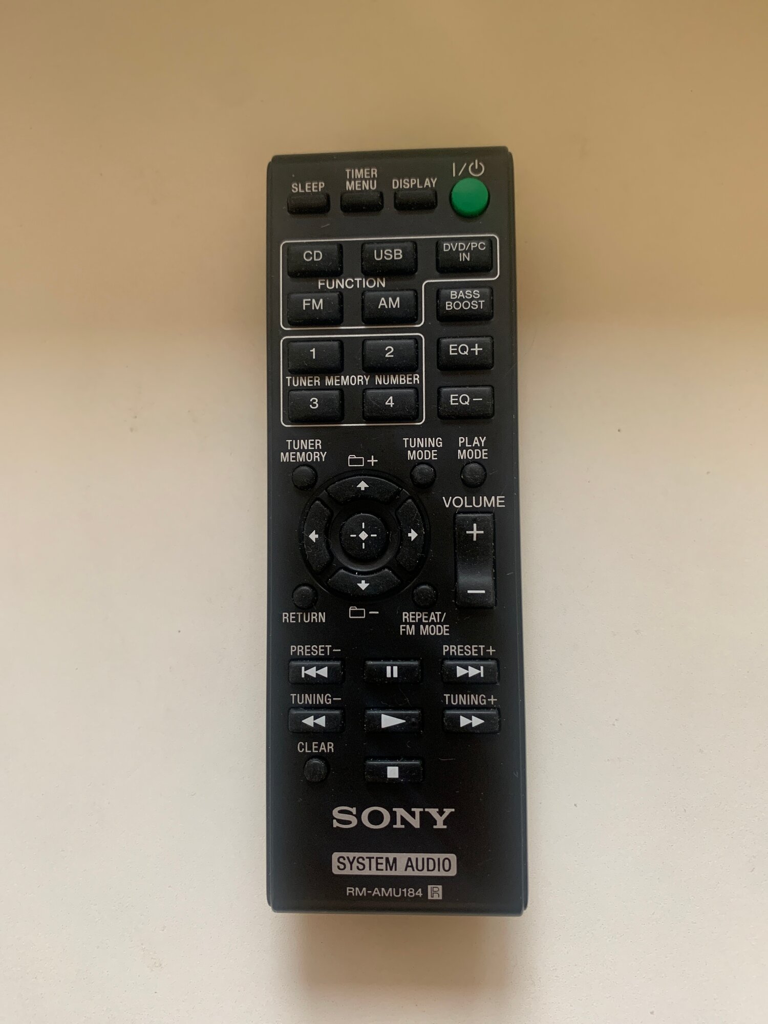 Пульт Sony RM-AMU184, оригинальный, для широкого спектра устройств Sony