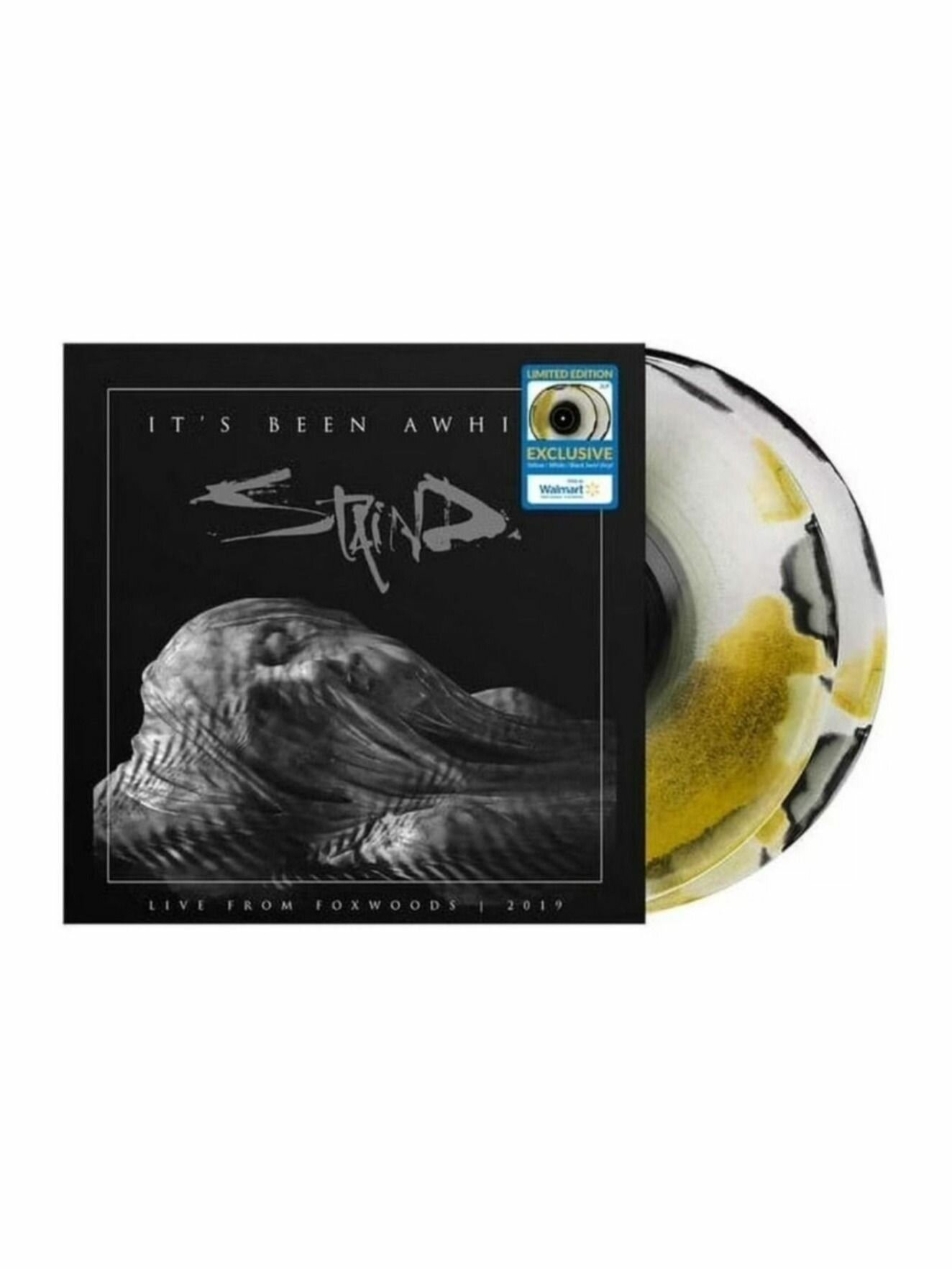 Виниловая пластинка Staind - It's Been Awhile (Walmart Exclusive) - 2 x Vinyl, LP, Album, Yellow/White/Black Swirl Color,