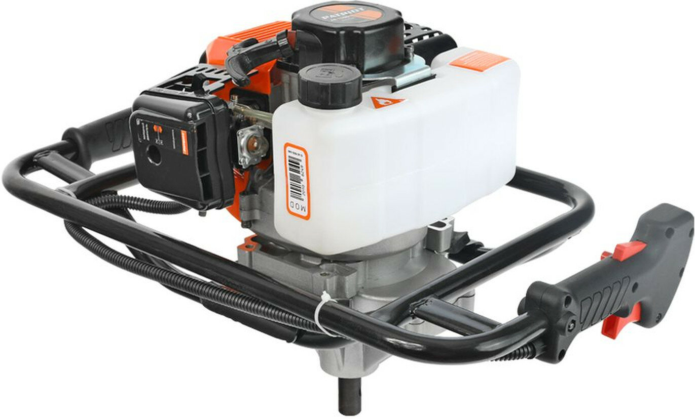 Мотобур PATRIOT AE150D бензиновый без шнека 3 л. с 52 см³ черный