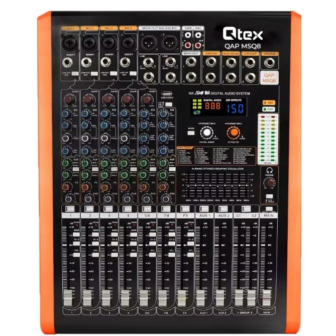 Аналоговый микшер QteX QAP MSQ8
