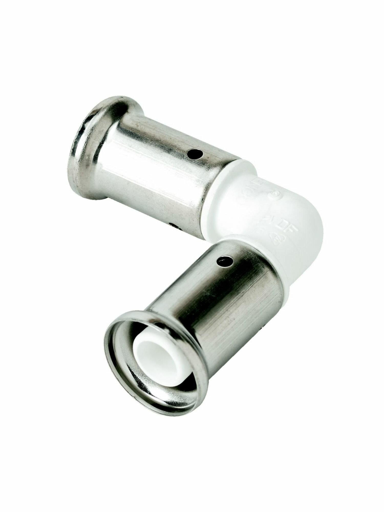 Угол пресс HENCO 16х16 ПВДФ белый  1PKW 1616