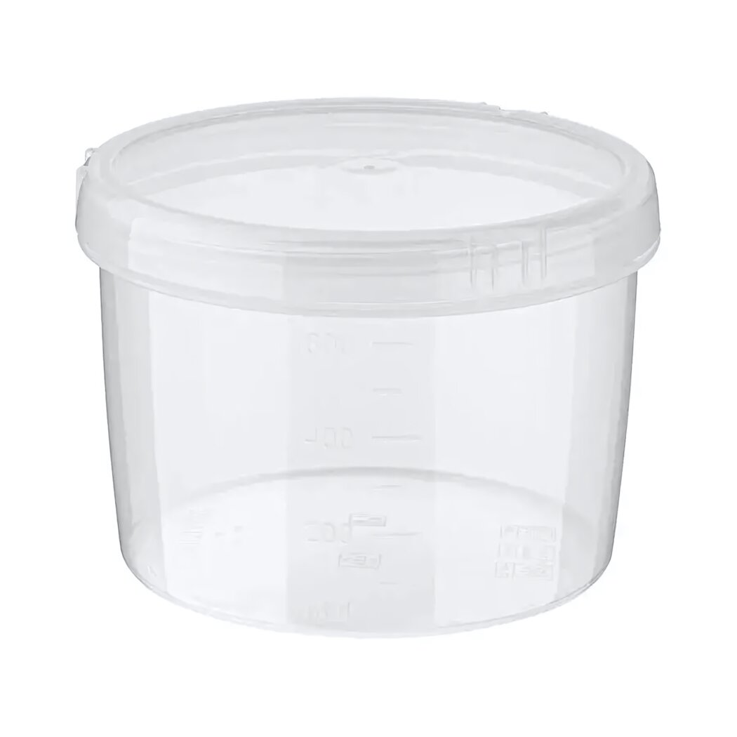 Банка герметичная «Твист» 075 л пластик для сыпучих и жидкостей бесцветная