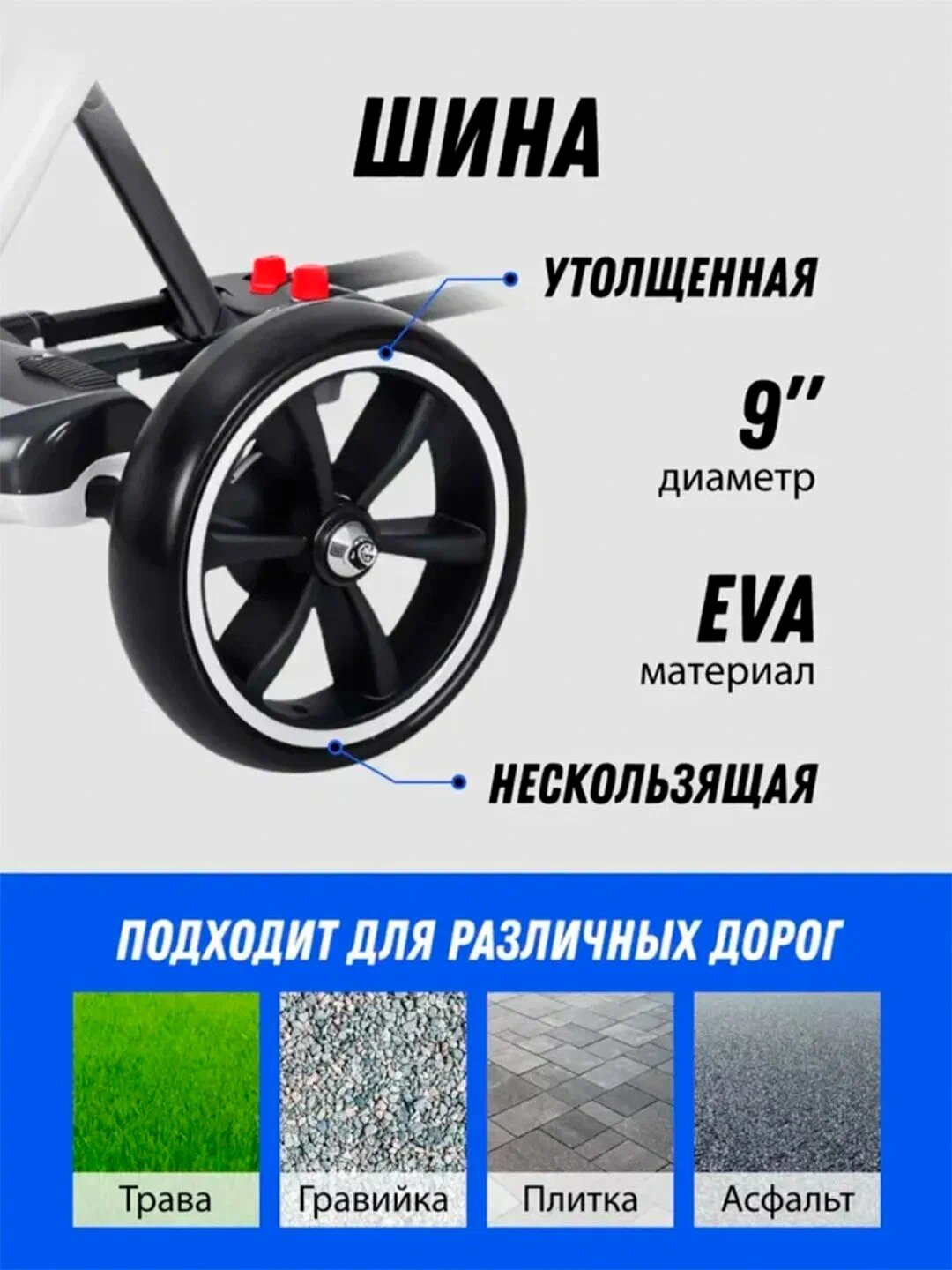 Детский электро-картинг Hebei Стандарт Белый (6V6) с Пультом — фото 1