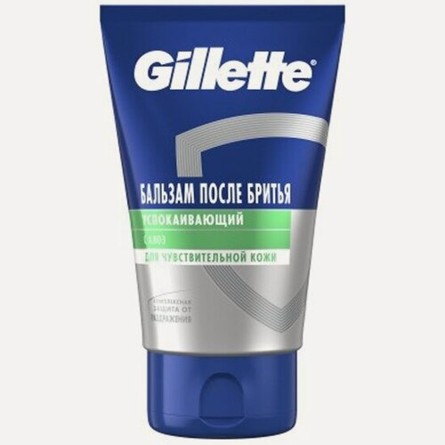 Изображение товара Бальзам после бритья Gillette успокаивающий, с алоэ, 100 мл