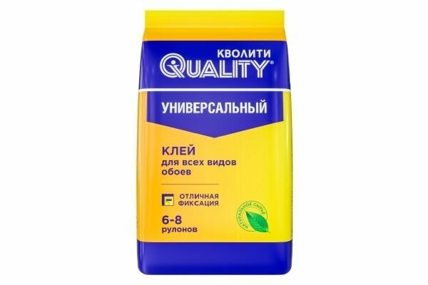 Клей для обоев универсальный Quality 200 гр.