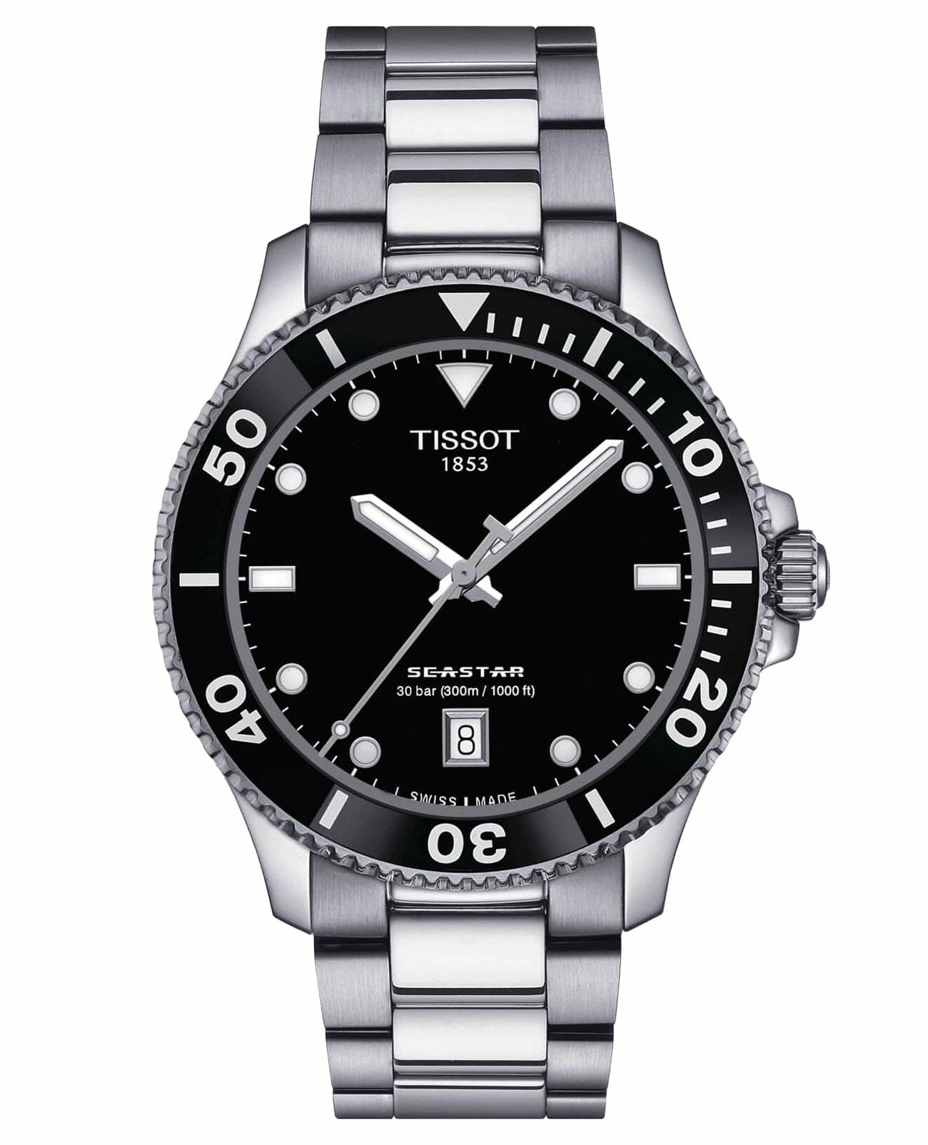Наручные часы TISSOT T-Sport, черный/стальной