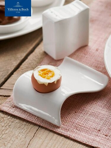 Изображение товара Подставка под яйцо 13х9 см, NewWave, Villeroy & Boch, Премиум-Фарфор