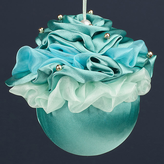 Винтажный елочный шар Monte Argentario 11 см  Winter Deco  5001046