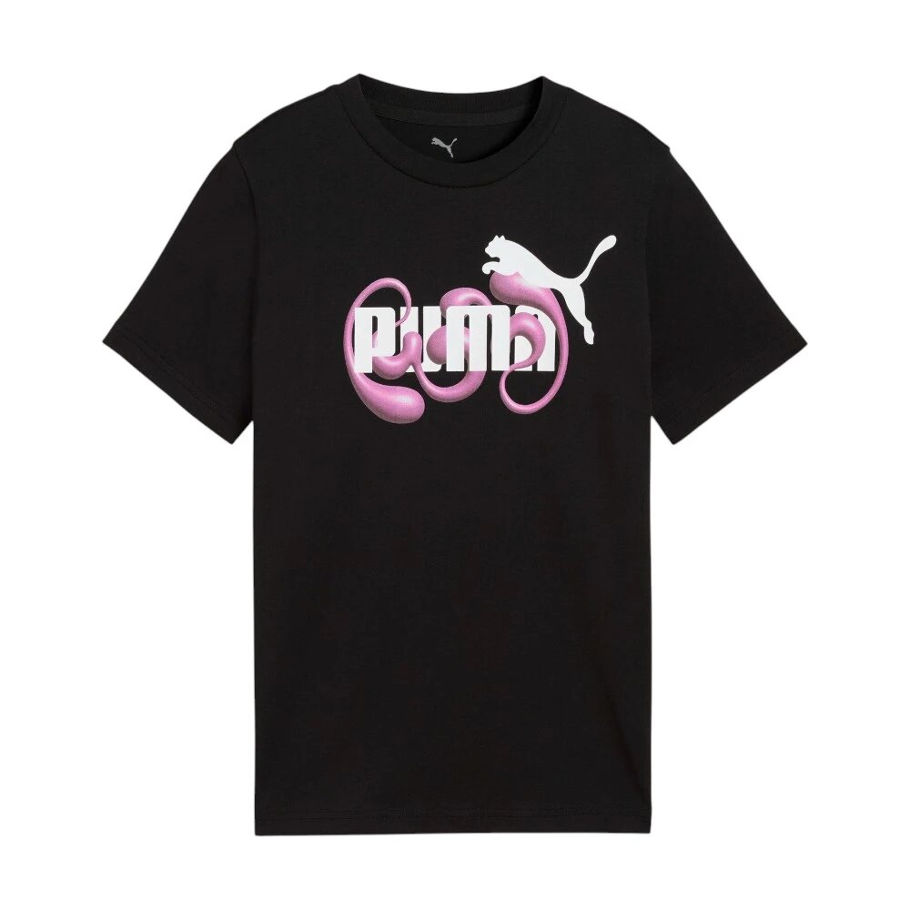 Футболка PUMA, размер 128, черный — фото 1