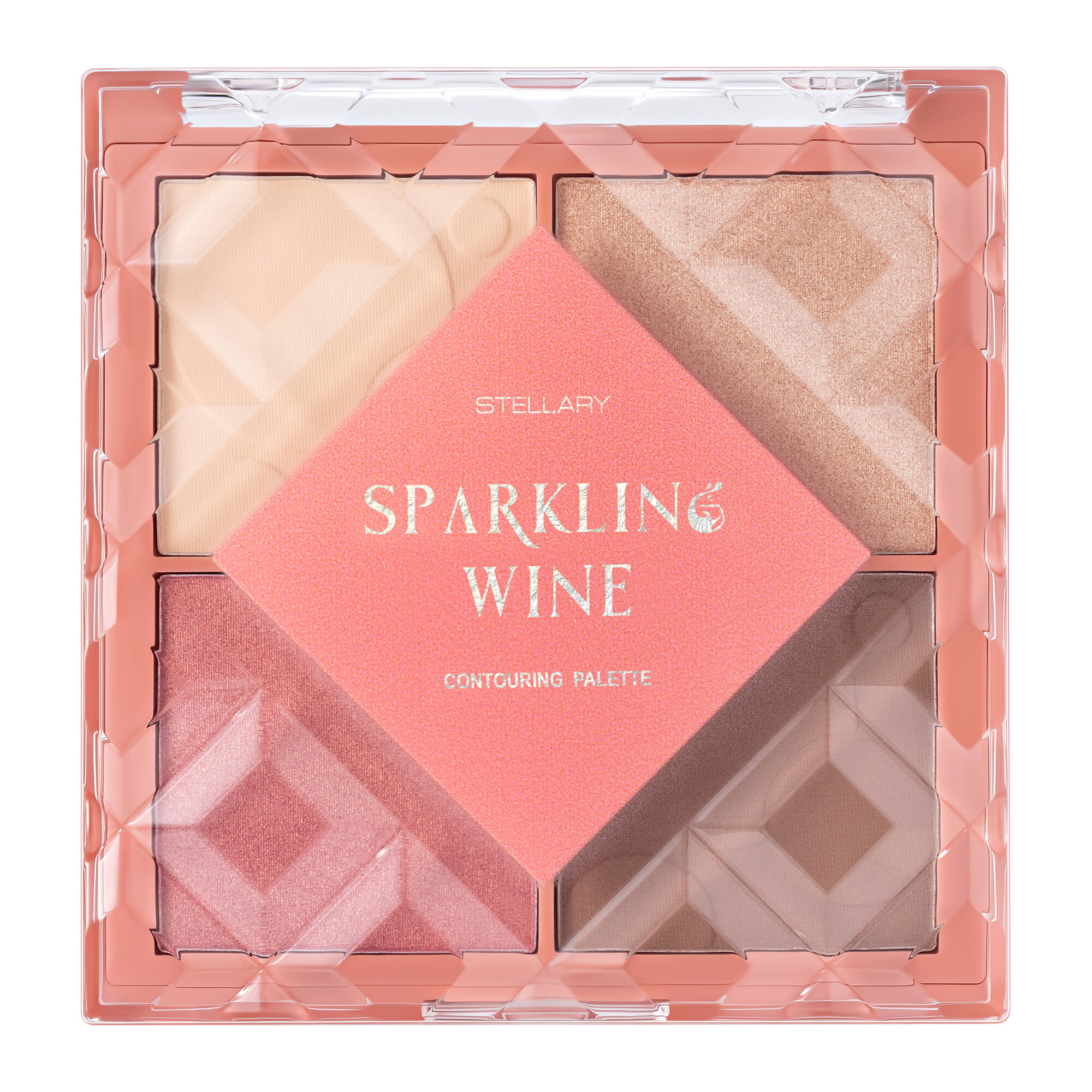 Палетка для контуринга Stellary Sparkling wine collection тон 01
