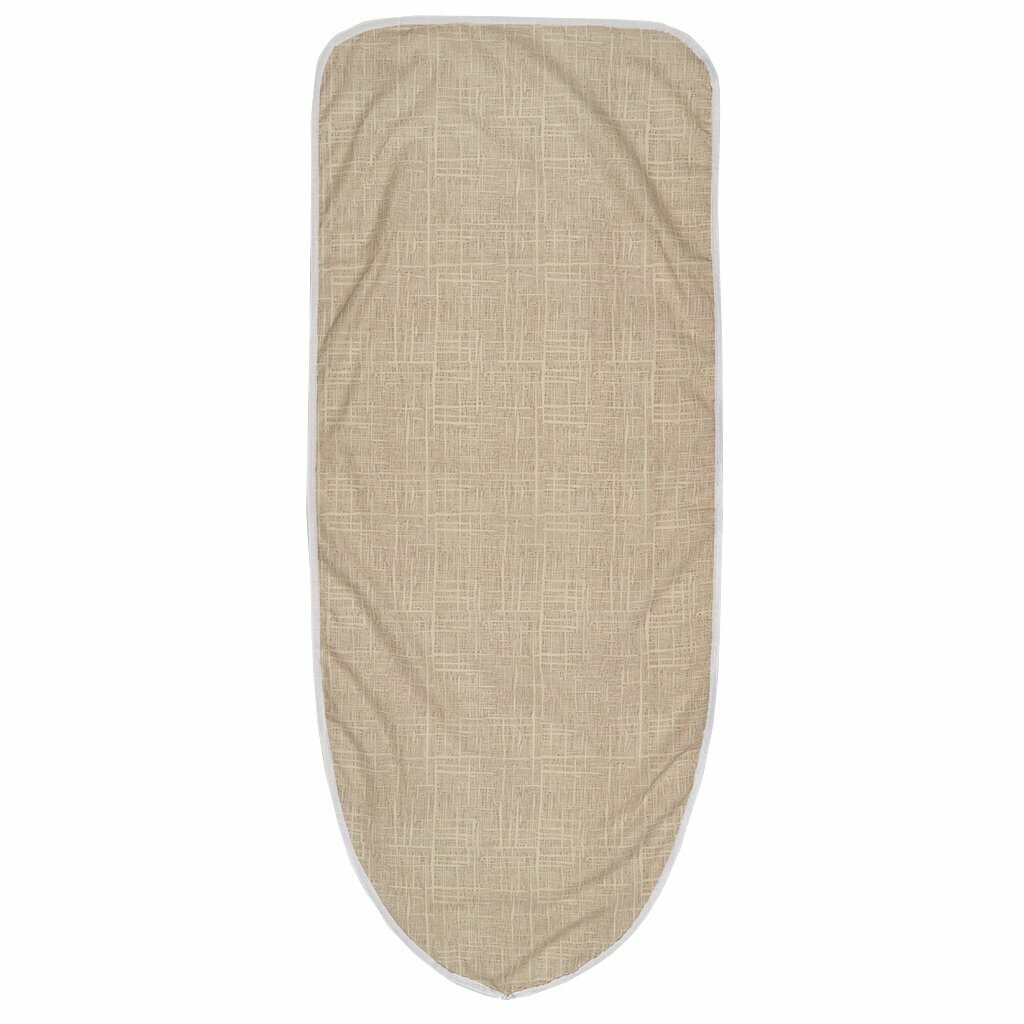 Чехол для гладильной доски парогенератора марья искусница 130х52 см бежевый широкий износостойкий