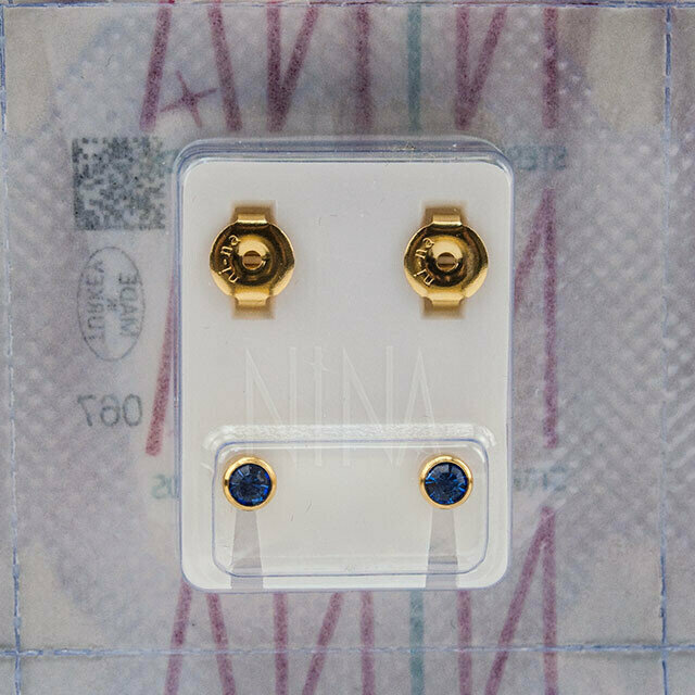 Комплект серег, кристалл, хрусталь, кристаллы Swarovski — фото 1