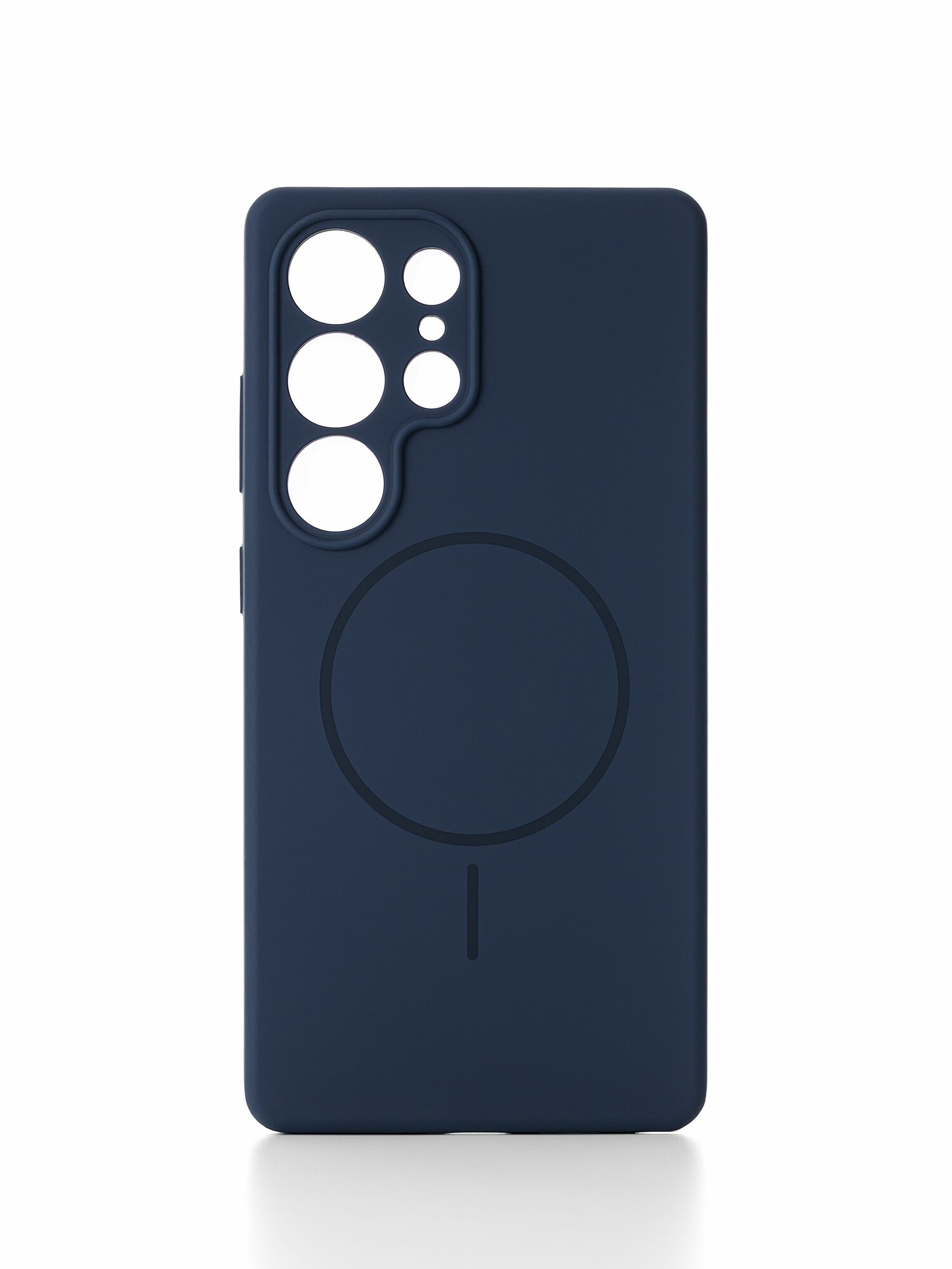 Чехол на самсунг S25 ультра синий с магсейф / Чехол на Samsung S25 Ultra Dark Blue с MagSafe