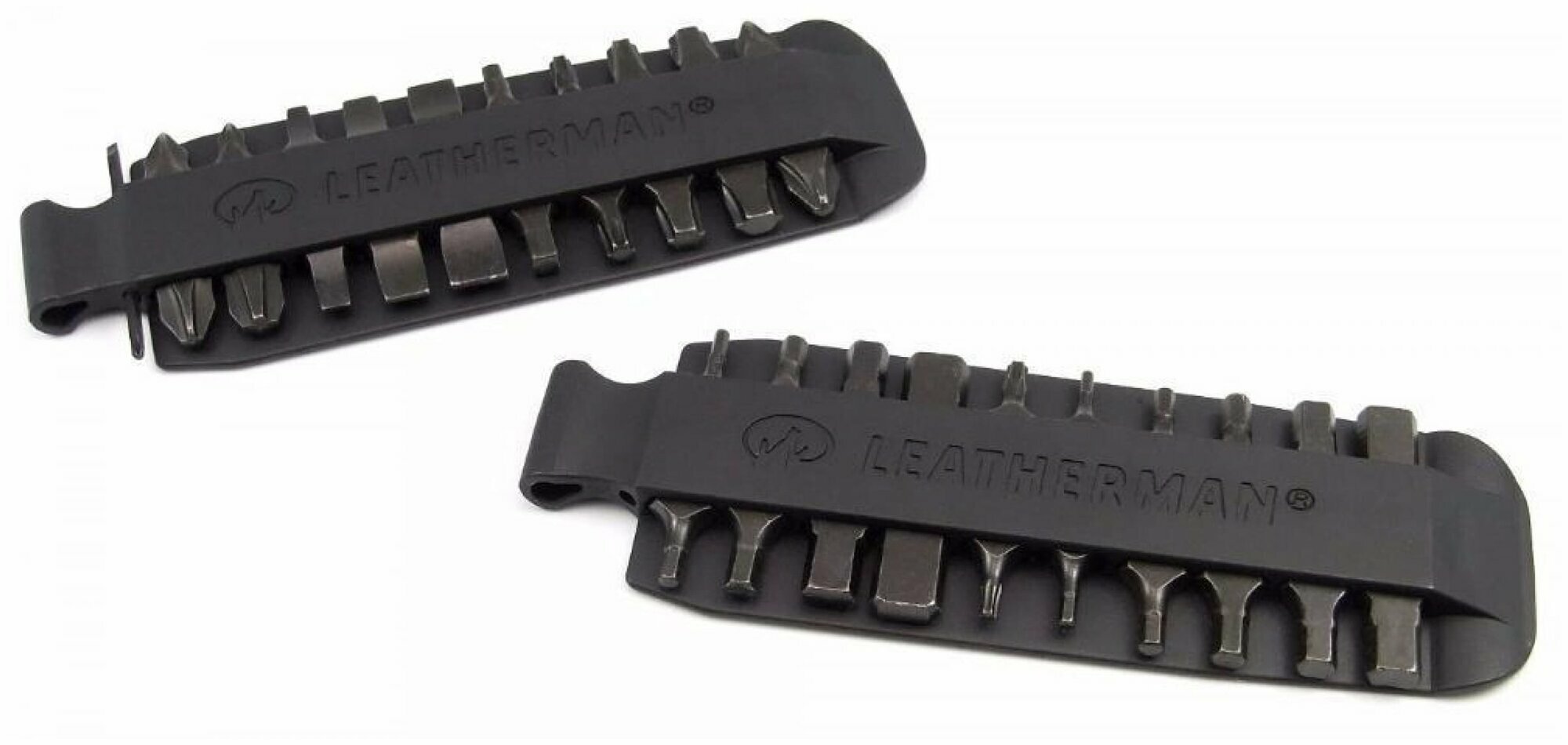 Leatherman Bit Kit, комплект сменных бит для мультитулов, 42 насадки, черный — фото 1