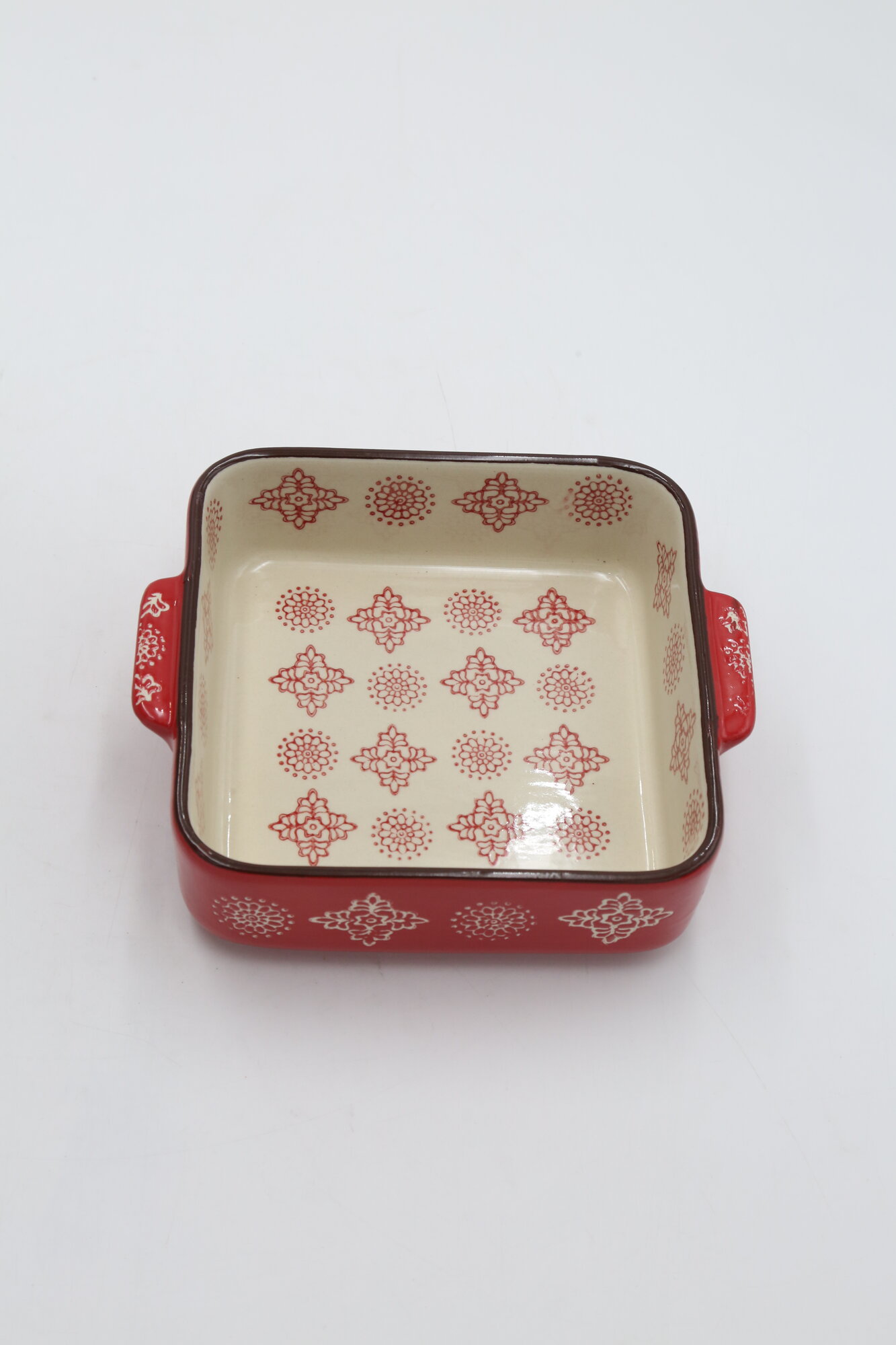 Форма для запекания прямоугольная (фарфор) HOMEZAZA/DANNY HOME SM02-16 17,5х15,5х5см 1шт 12х1