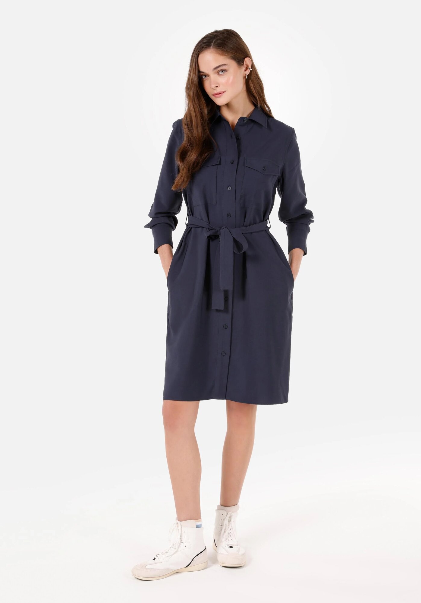 Платье COLIN'S Regular Fit, размер S, темно-синий