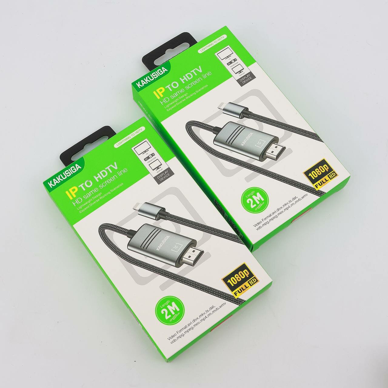 Высокоскоростной HDMI кабель KAKUSIGA KSC-1415, 4K Ultra HD, серый