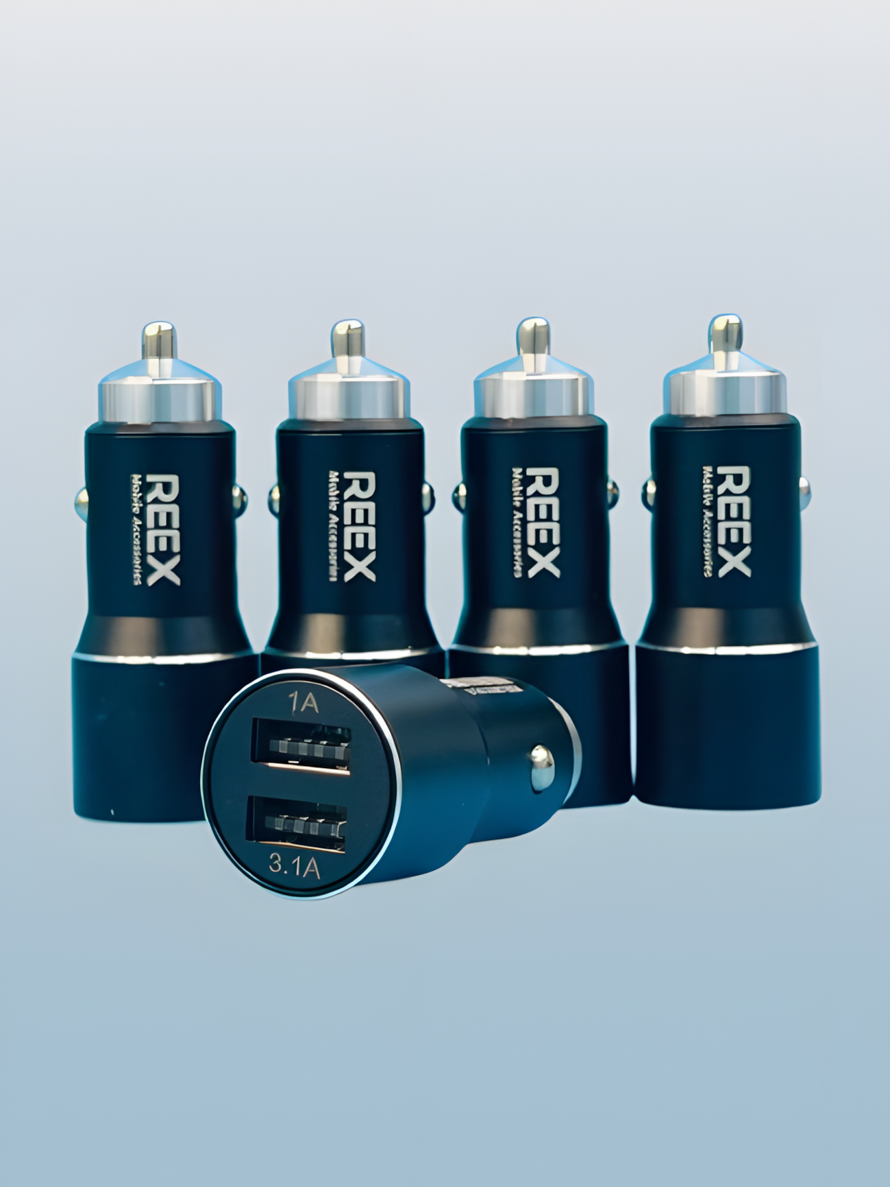 Автомобильное зарядное устройство C809 2 USB, быстрое, универсальное, черное