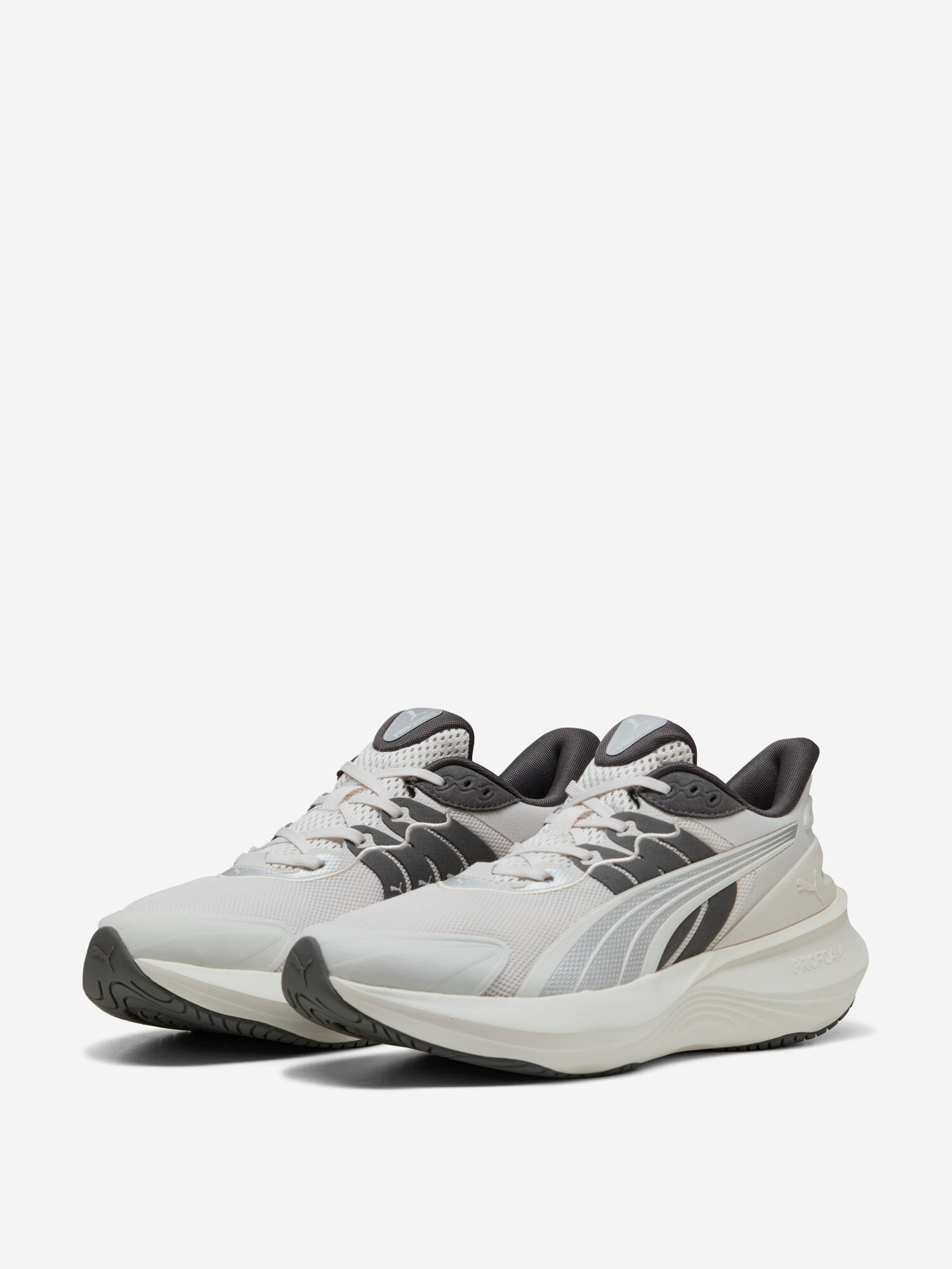 Кроссовки PUMA puma pulse pro, размер 8, серый/бежевый — фото 1