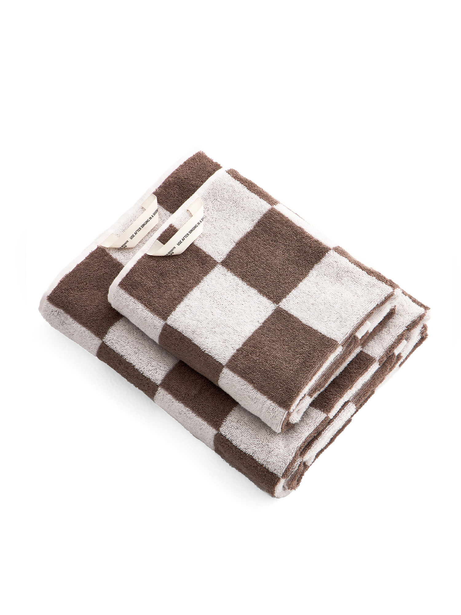 Полотенце махровое MORФEUS (морфеус) - Бежево-белый - 50 см х 90 см