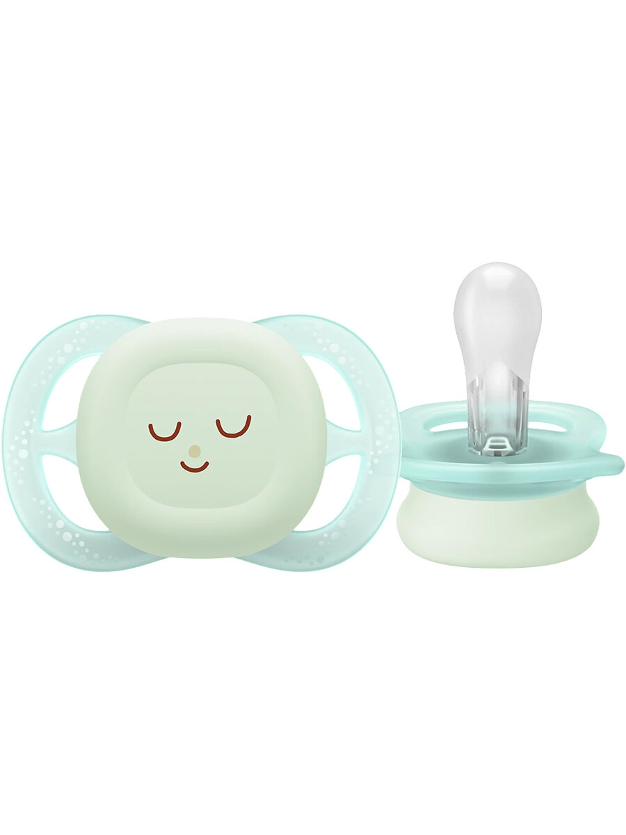 Пустышка PHILIPS Avent Soother Ultra Start Nighttime (SCF075/08) — фото 1