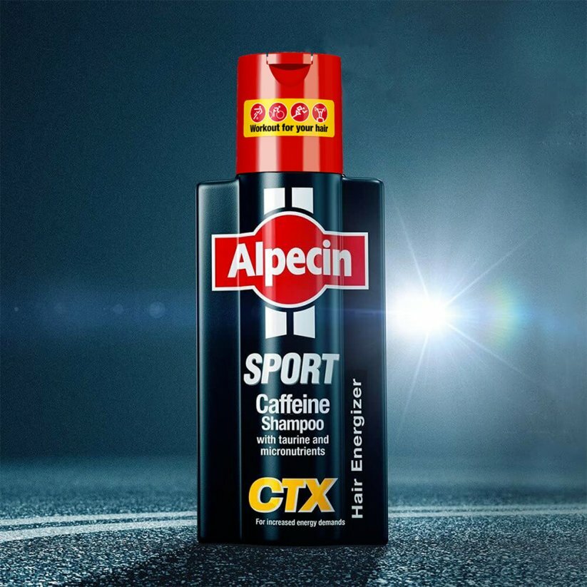 Шампунь Alpecin Sport Ctx против выпадения волос с кофеином, 250мл