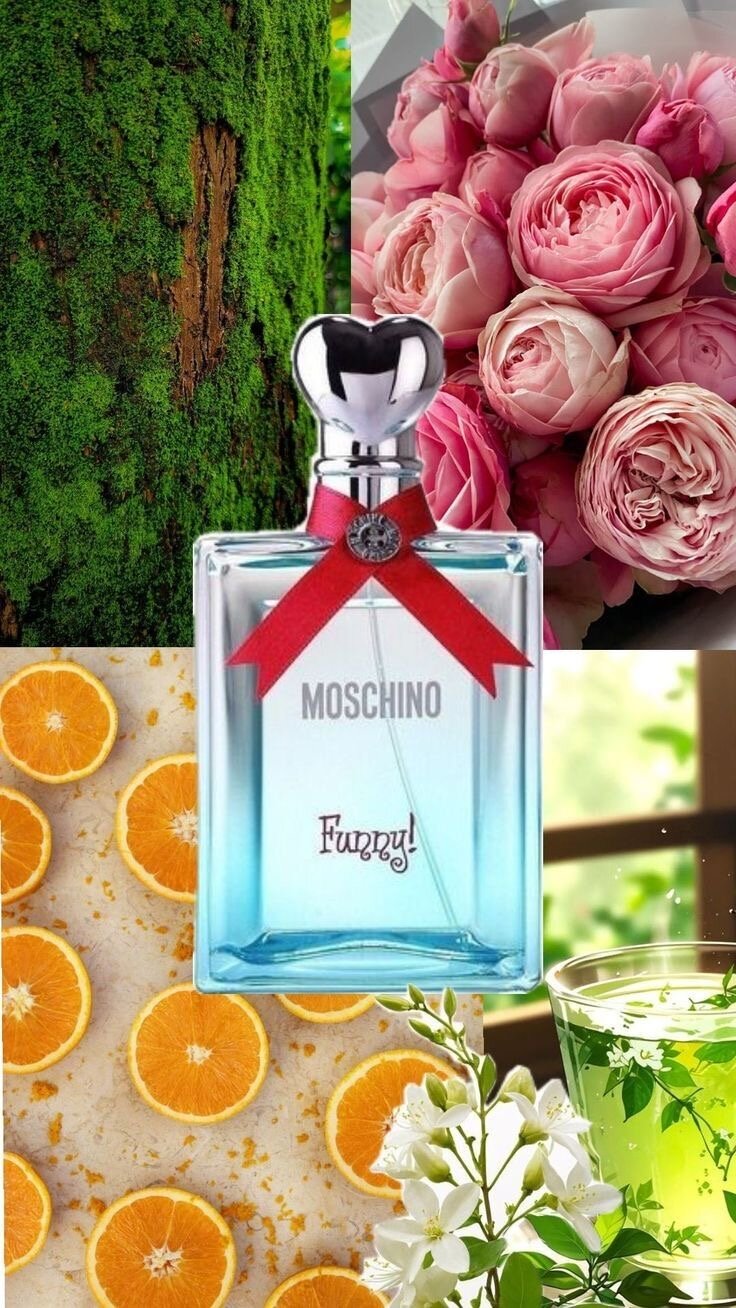 Парфюмерная вода "Moschino Funny", женская, 2023 г, пряная, цветочная, зеленая, цитрусовая, древесная, 100 мл