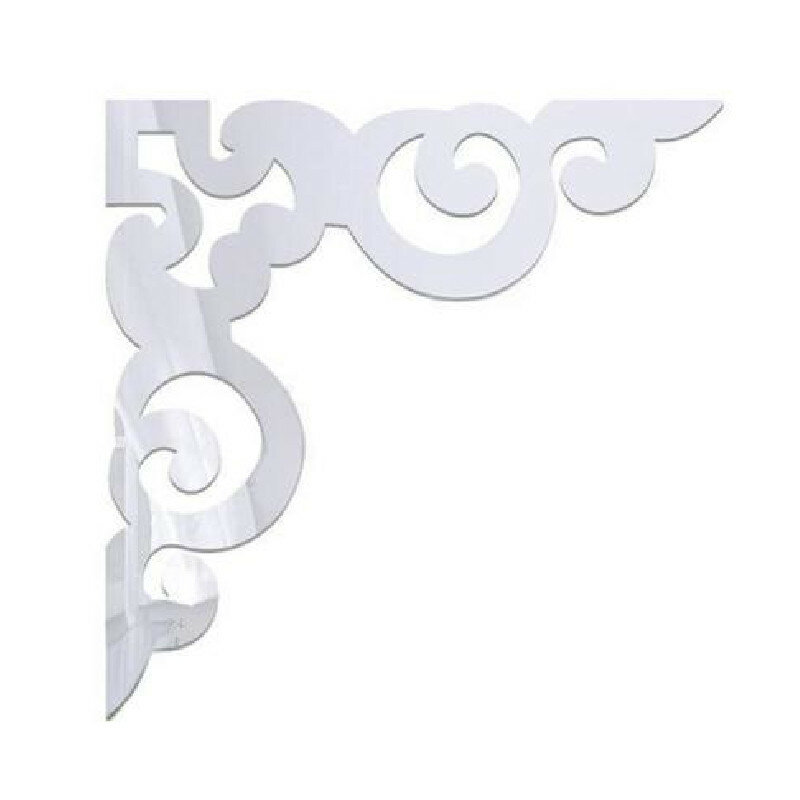 Modern acrylic wall decor for home spaces with waterproof and aesthetic touch silver