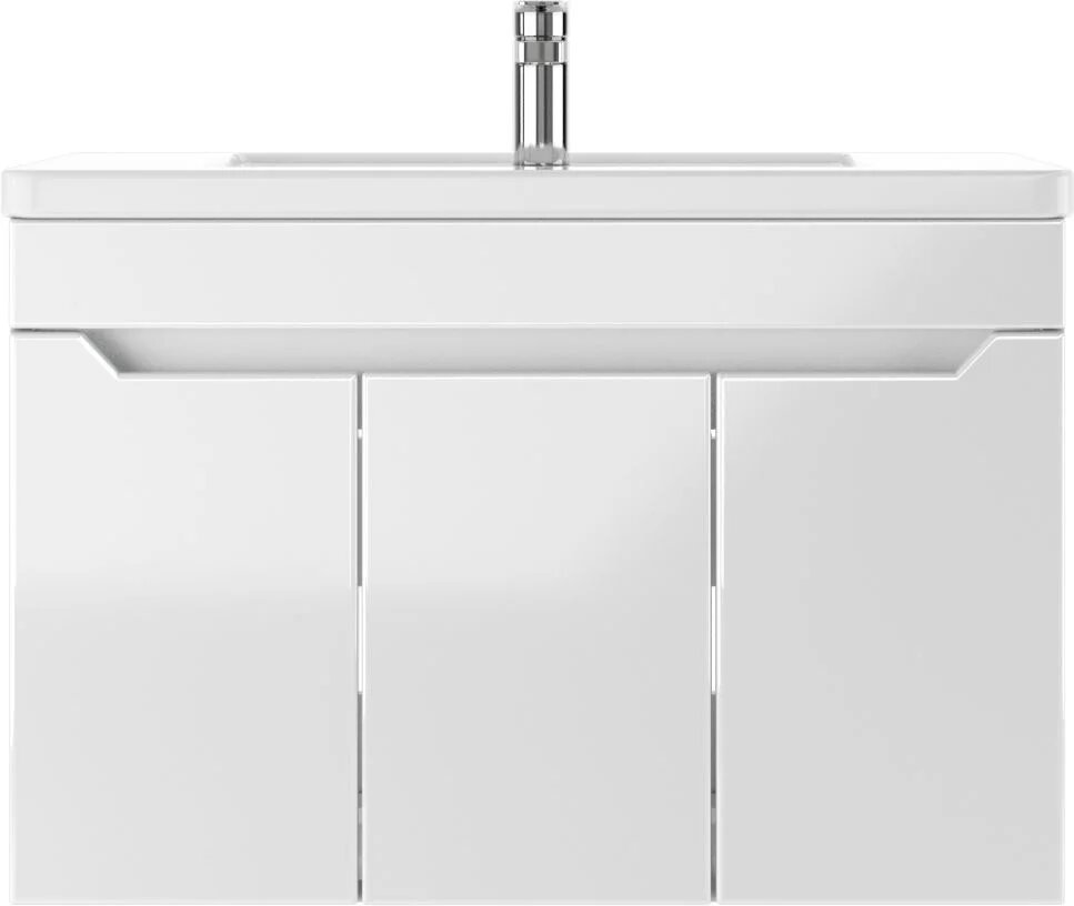 Тумба под раковину подвесная Айсберг 