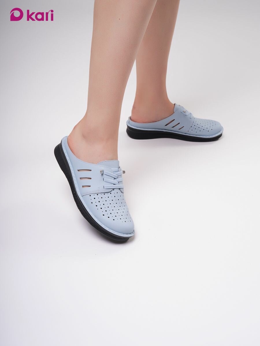 Сабо kari, размер 37, синий