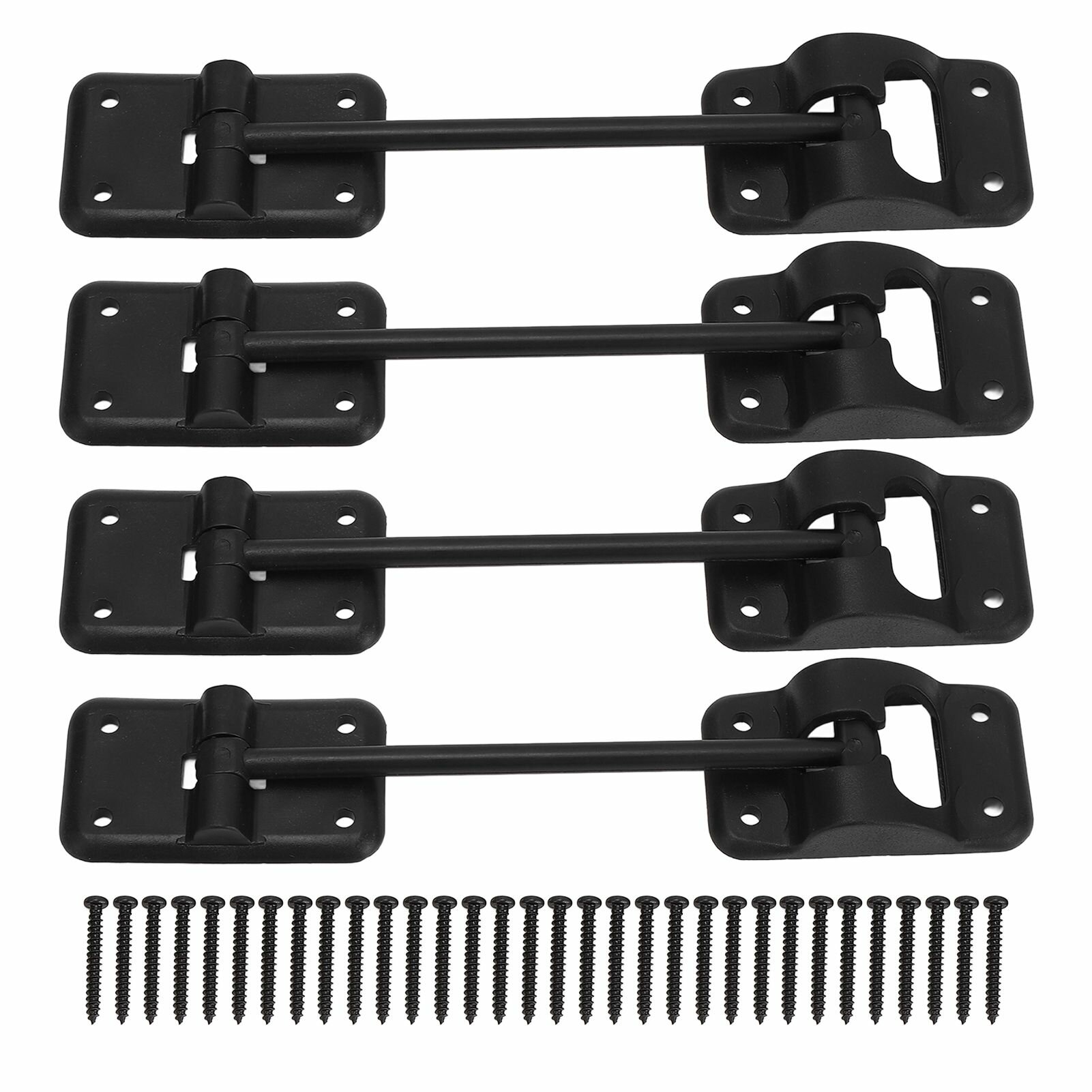 Т-образный фиксатор дверной защелки 6 дюймов 4 комплекта включая крепежные винты