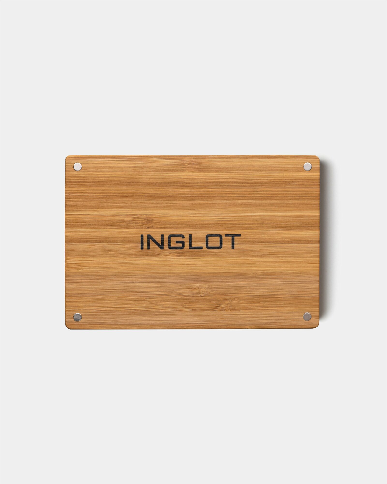 Палитра магнитная из бамбука INGLOT FLEXI ECO палетка легкая универсальная для рефилов системы FREEDOM на 6 теней или 3 скульпторов
