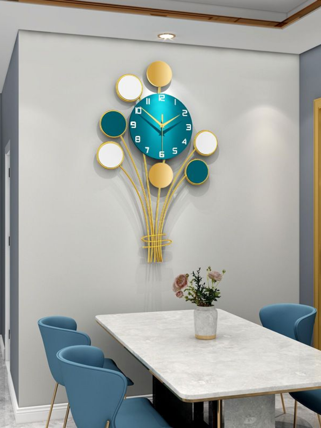 Большие настенные часы для дома и офиса – стильный декор и элемент интерьера — фото 1