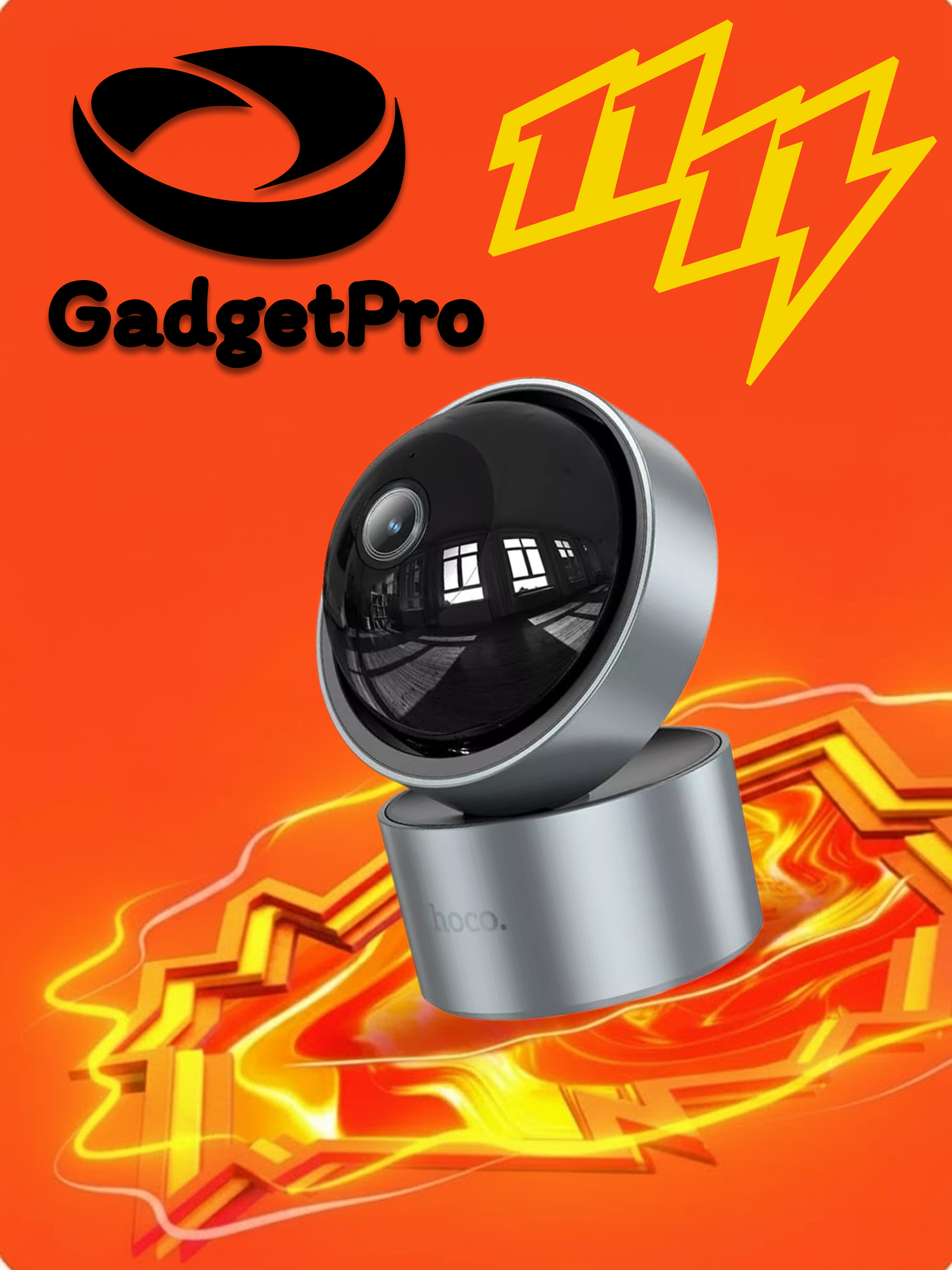 HD камера Hoco D5: компактная Full HD веб-камера с микрофоном, для компьютера, современная.